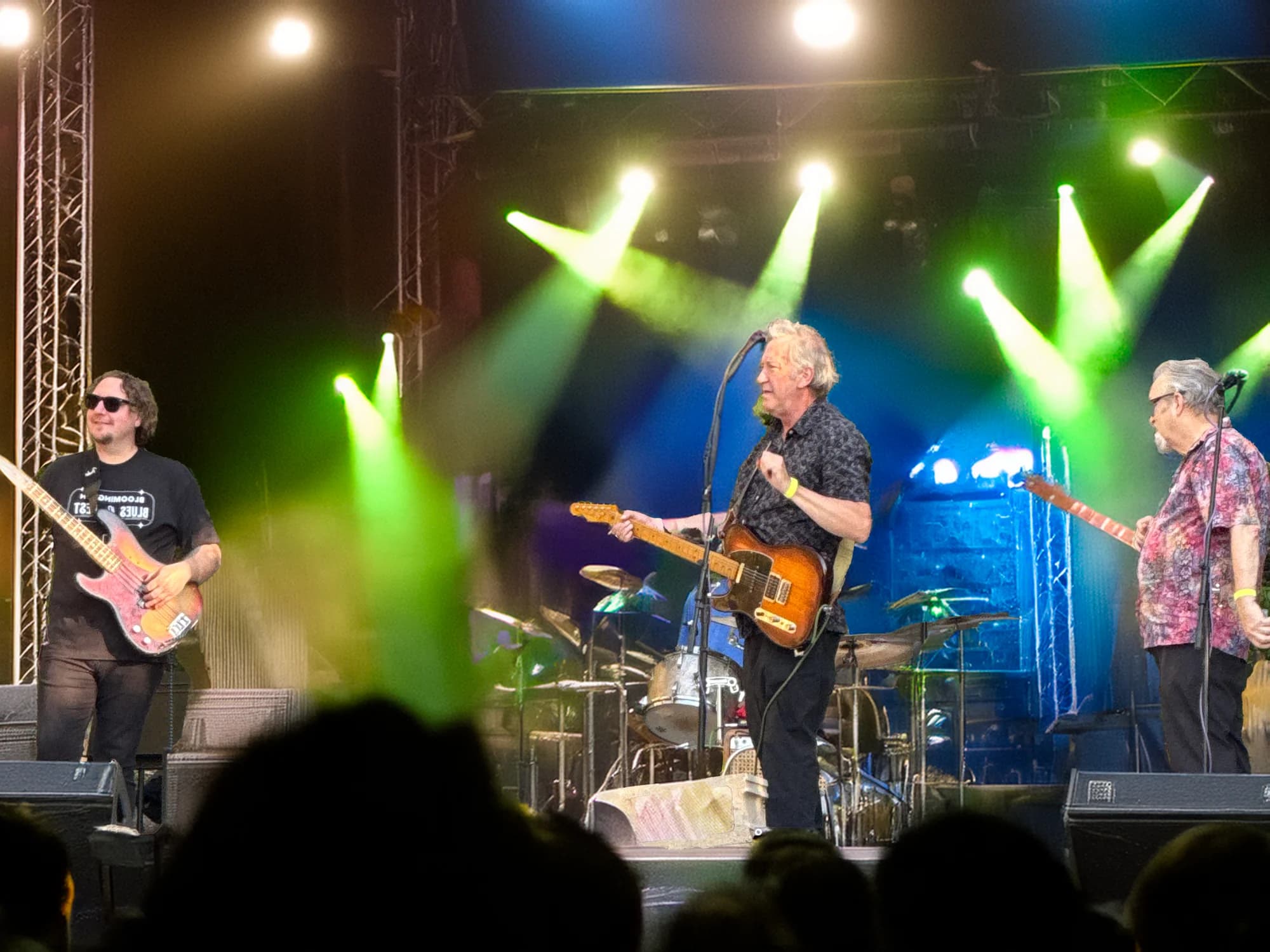 Tim O'Malley on stage